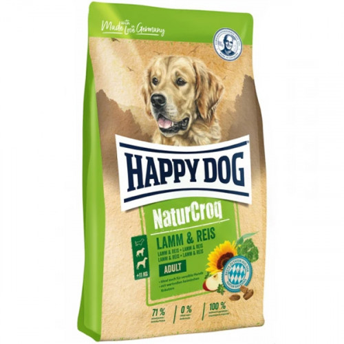 Happy Dog NaturCroq Lamm, Reis