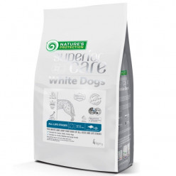 Nature's Protection Superior Care White Dogs GF All Sizes - white fish 4 kg