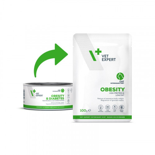 VetExpert Diet Obesity&Diabet Cat 