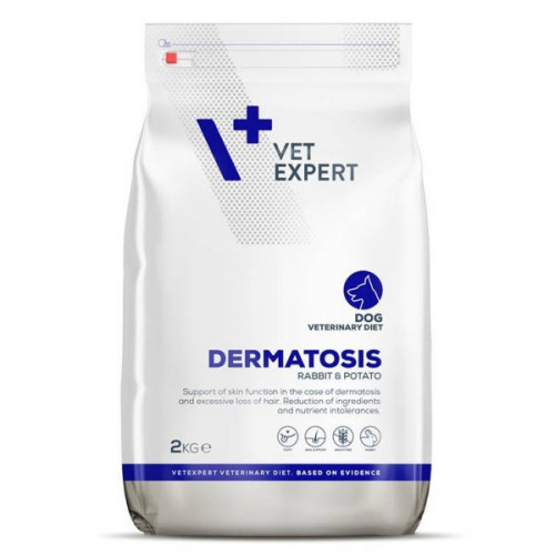 VetExpert Diet Dermatosis Dog - Rabbit&Potato