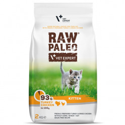 VetExpert Raw Paleo Cat Dry Food KITTEN - Turkey&Chicken