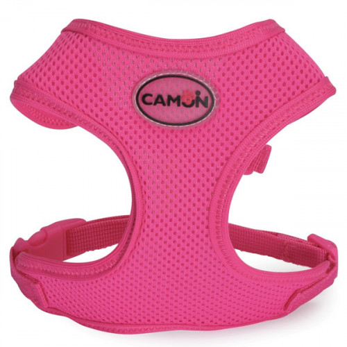 Шлейка с двойной регулировкой "Mesh", фуксия XS