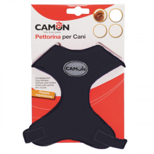 Camon Шлейка с двойной регулировкой "Mesh", черная XS