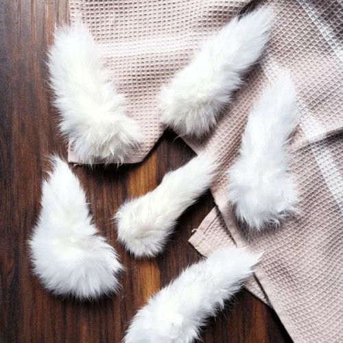 PetCafe - сухой хвост кролика (игрушка) 1шт