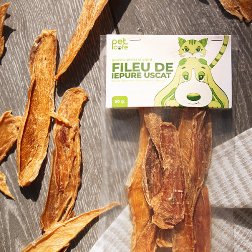 PetCafe - филе кролика сухое 50г