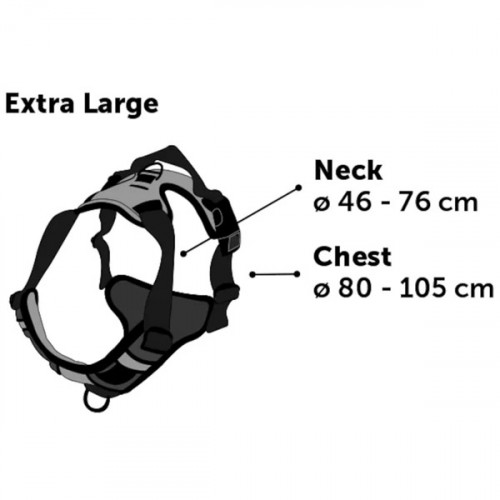 Шлейка BALOU синяя, XL