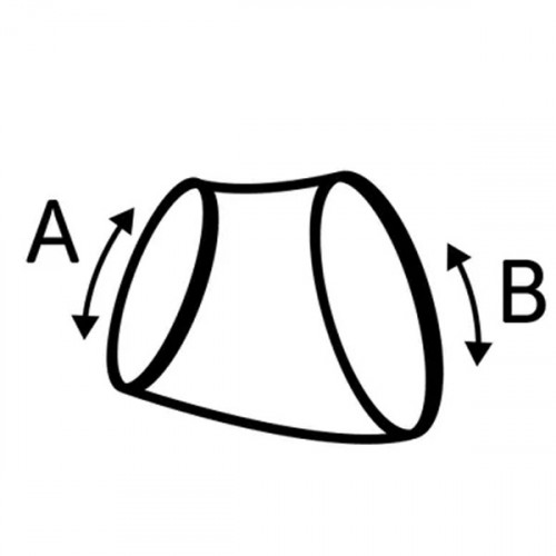 Шлейка H-образная ZIGGI темно-синяя XS