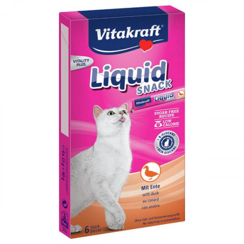 Лакомство для кошек Vitakraft Liquid - duck