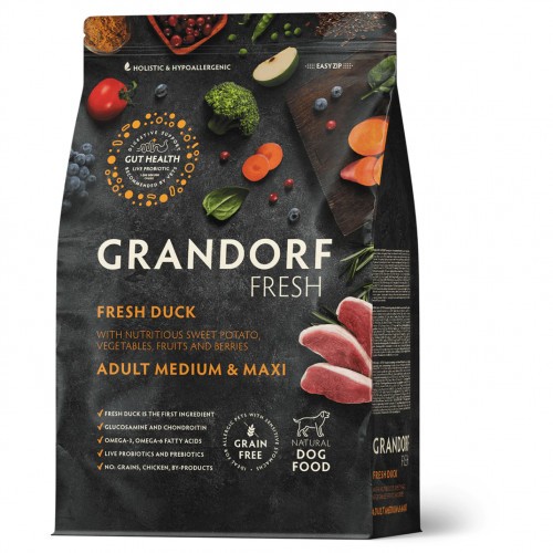 GRANDORF Fresh Duck Adult Medium&Maxi