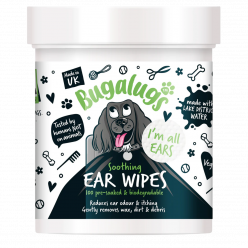 Успокаивающие салфетки для ушей собак Bugalugs