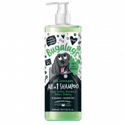 Bugalugs Шампунь для собак Wild Lemongrass All in 1 с контролем линьки