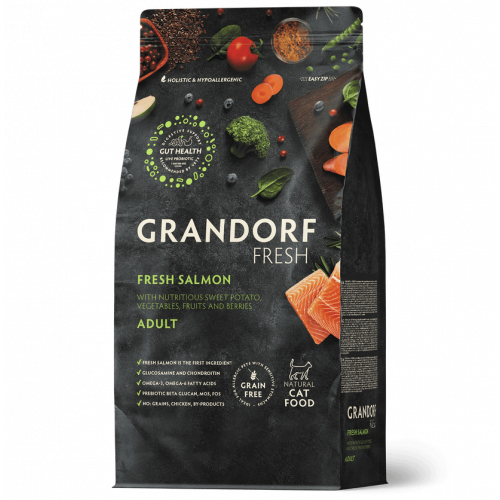 Grandorf Fresh Salmon Adult Cat