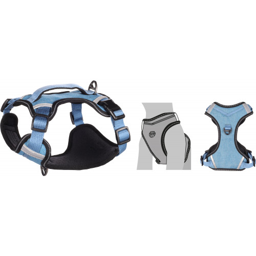 Ультра мягкая ШЛЕЙКА HERON СИНяя M