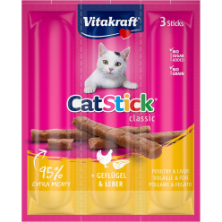 Vitakraft CatStick Лакомства для кошек с курицей и печенью