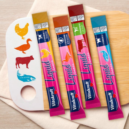 Лакомство для кошек Vitakraft Liquid - Chicken and Taurine