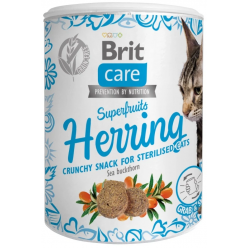 Brit Care Cat Snack Superfruits Herring (100гр)