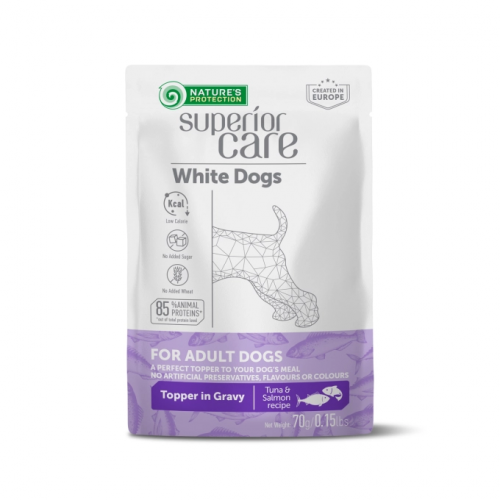 Nature's Protection Superior Care White Dog Adult with Tuna & Salmon