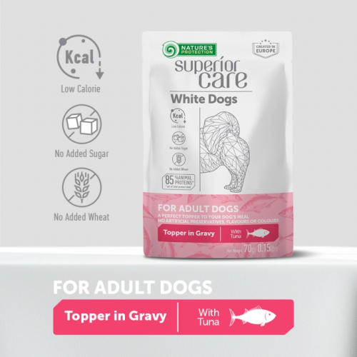 Nature's Protection Superior Care White Dog Adult with Tuna