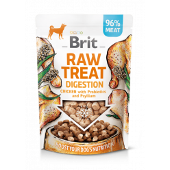 Brit Dog Raw Treat freeze-dried Digestion Лакомства для поддержания пищеварения у собак