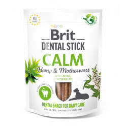 Brit Dog Dental Stick Calm Лакомства с успокаивающим действием для собак (7 палочек)