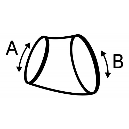 ШЛЕЙКА H-образная ZIGGI СИНяя S