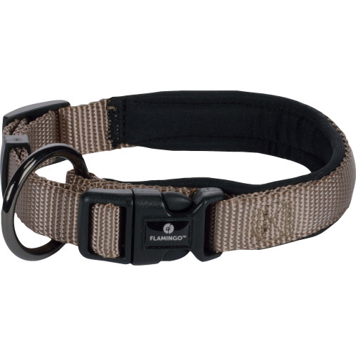 ОШЕЙНИК нейлоновый ABBI Бежевый XL (55-60см)