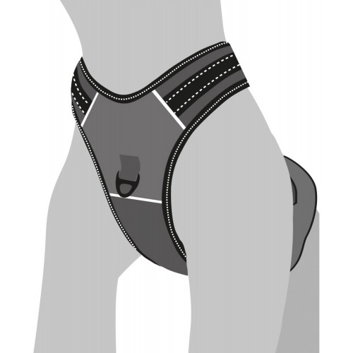 ШЛЕЙКА TOGA с дышащей сеткой ЧЁРНАЯ M