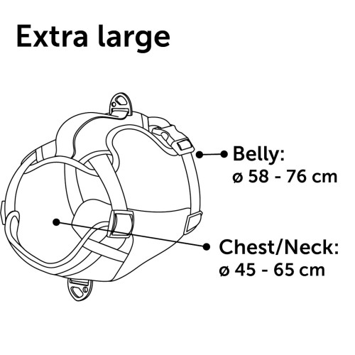 Ультра мягкая ШЛЕЙКА HERON СЕРая XL