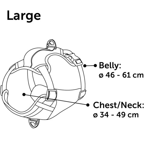 Ультра мягкая ШЛЕЙКА HERON СИНяя L