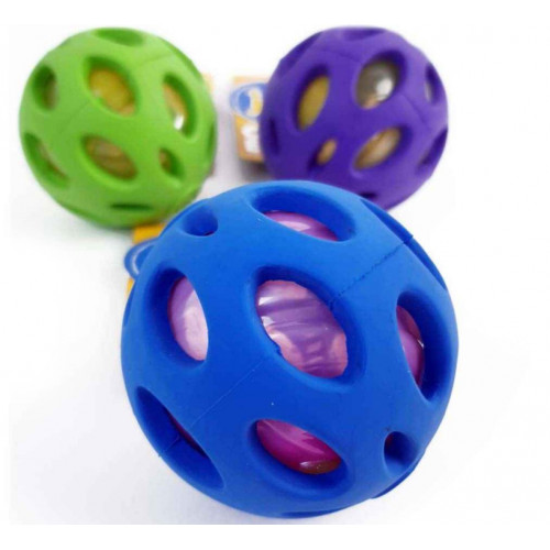 Резиновый мяч jw crackle heads S (6 см)