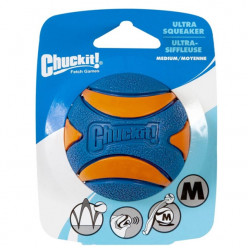 Мяч chuckit ultra squeaker ball M (6см)