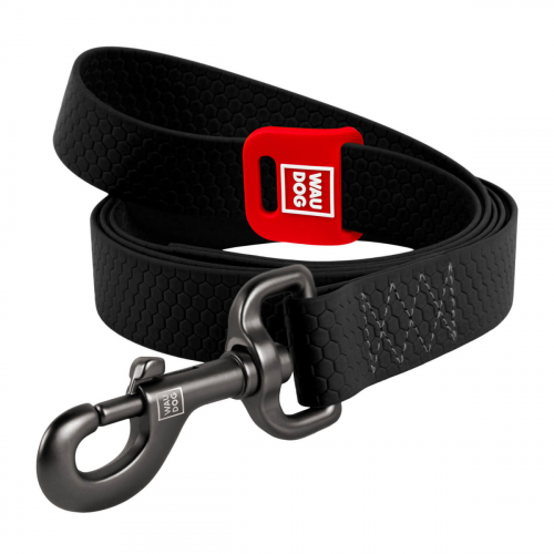 Поводок WAUDOG Waterproof, водостойкий, цвет черный S 3,05 м