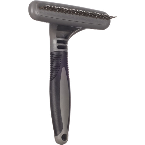 Расческа для подшерстка с вращающимися зубцами (1 ряд)