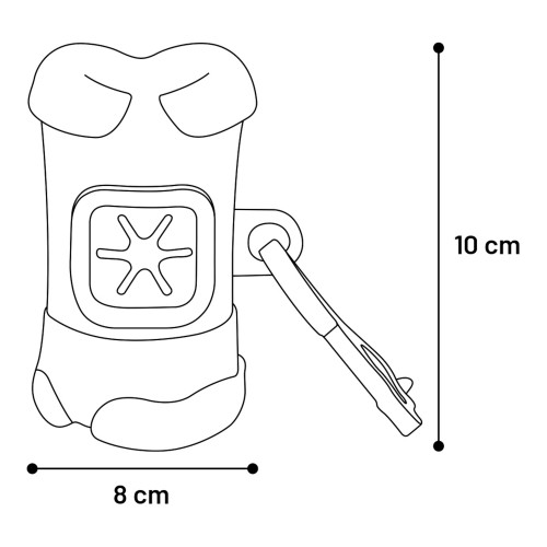 Дозатор для пакетов Цветной