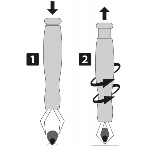 Пинцет для удаления клещей