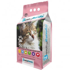 Наполнитель  BentySandy с запахом детской пудры