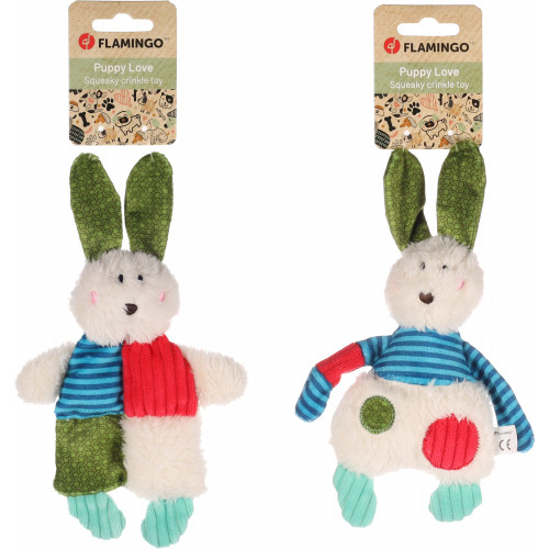 ИГРУШКА PUPPY PLAKO КРОЛИК (21x12 cm / 20x13 cm)