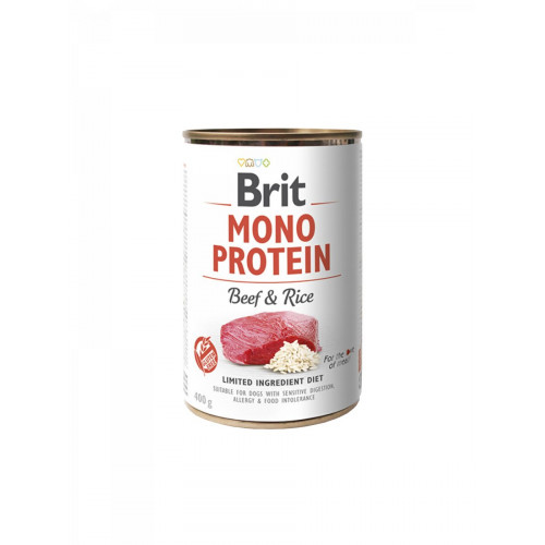 Brit Mono Protein Beef & Rice 