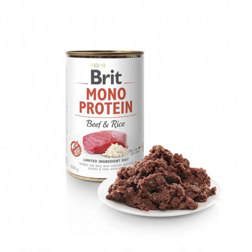 Brit Mono Protein Beef & Rice 