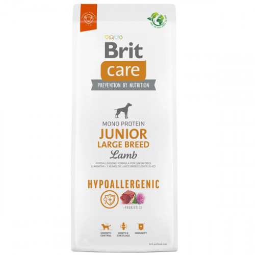 Brit Care Hypoallergenic Junior Large Breed Lamb