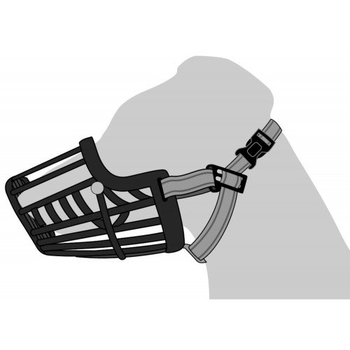 НАМОРДНИК ЧЁРНЫЙ L