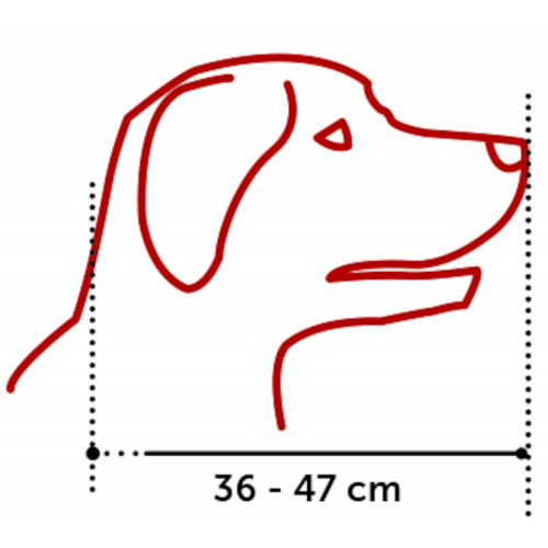Намордник MUZZLE SILAS, черный M