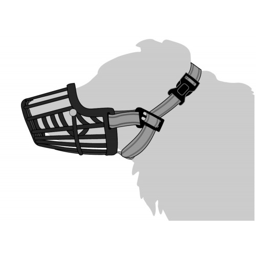 НАМОРДНИК ЧЁРНЫЙ S