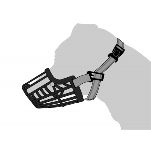 НАМОРДНИК ЧЁРНЫЙ XS